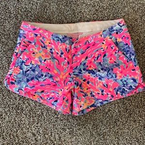 Lilly Pulitzer bright shorts